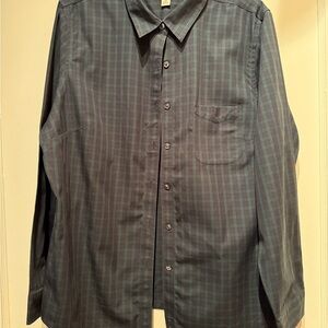 Women’s L.L. Bean Black Watch Plaid Shirt Size 1X